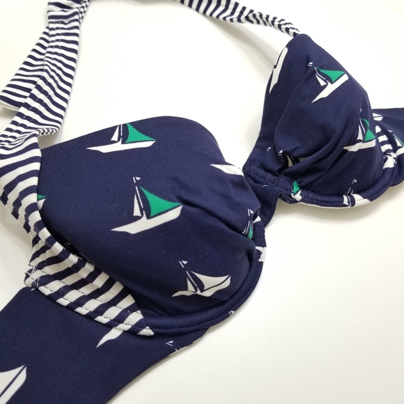 ❌SOLD❌ Tommy Bahama Sailboat Halter Bikini Set - Picture 6 of 16